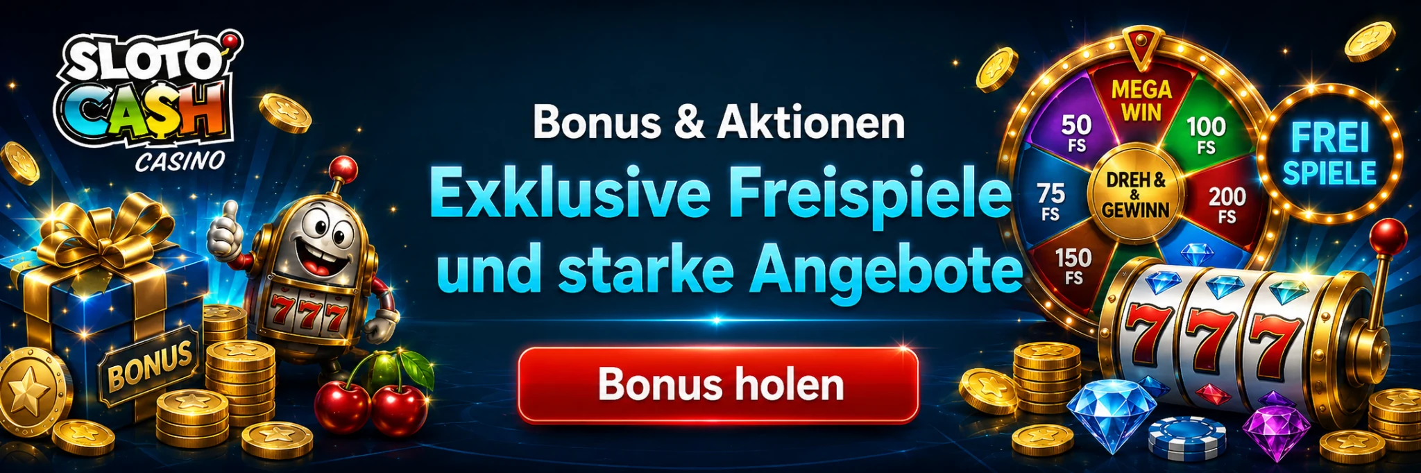 SlotoCash Willkommenspaket